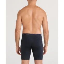 Saxx - Quest Quick-Dry Mesh Long Boxer Brief Fly - Kunstfaserunterwäsche^ Alltagsbekleidung|Unterwäsche