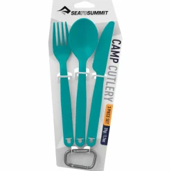 New - Camp Cutlery Set - 3Pc Trekkingausrüstung|Outdoor-Küche
