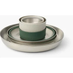 Discount - Detour Stainless Steel Collapsible Dinnerware Set - Geschirr-Set Trekkingausrüstung|Outdoor-Küche