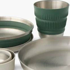 Discount - Detour Stainless Steel Collapsible Dinnerware Set - Geschirr-Set Trekkingausrüstung|Outdoor-Küche