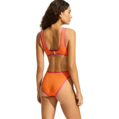 Seafolly - Women's Beach Bound High Leg Pant - Bikini-Bottom^ Bademode