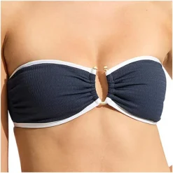 Seafolly - Women's Beach Bound Ring Front Bandeau - Bikini-Top^ Bademode