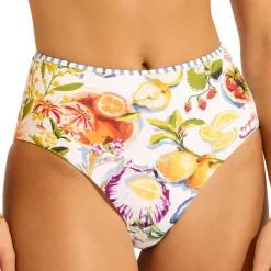 - Women's Coastline High Waisted Pant - Bikini-Bottom>Seafolly