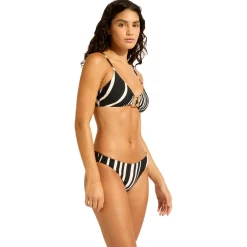 Seafolly - Women's Coastline Ring Front Bralette - Bikini-Top^ Bademode