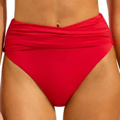 Best - Women's Collective High Waist Wrap Front Pant - Bikini-Bottom Bademode