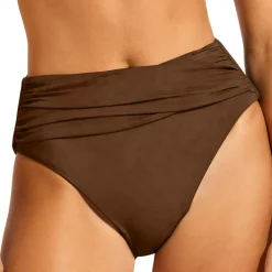 Best - Women's Collective High Waist Wrap Front Pant - Bikini-Bottom Bademode