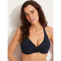Seafolly - Women's Collective Wrap Front F Cup Bra - Bikini-Top