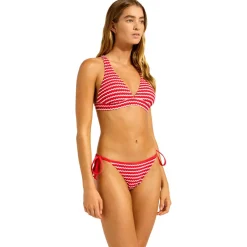 - Women's Mesh Effect Multi Fit Longline Tri - Bikini-Top><noscript><img width=