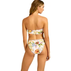 Seafolly - Women's Riviera Coast Reversible Tube Top - Bikini-Top