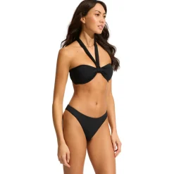 Discount - Women's Collective Sash Tie Front Bandeau - Bikini-Top Bademode