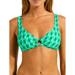 Seafolly - Women's Sorrento Ring Front Tank - Bikini-Top^ Bademode