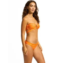 Seafolly - Women's Soundwave Hipster Tie Side - Bikini-Bottom^ Bademode