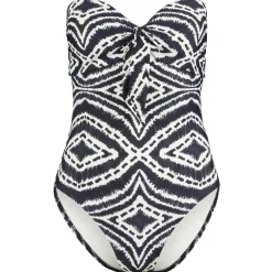 Best - Women's Zanzibar Twist Tie Front One Piece - Badeanzug Bademode