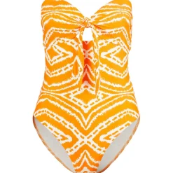 Best - Women's Zanzibar Twist Tie Front One Piece - Badeanzug Bademode