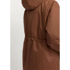 - Women's Long Hooded Parka - Mantel Alltagsbekleidung|Mäntel