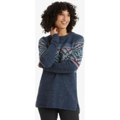 New - Women's Dumji Long Sweater - Wollpullover Pullover & Hoodies|Alltagsbekleidung