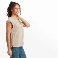 Sherpa - Women's Hara Cap Sleeve Top - Top