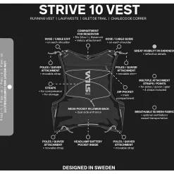 Silva - Strive 10 Vest - Trailrunningrucksack^ Laufausrüstung