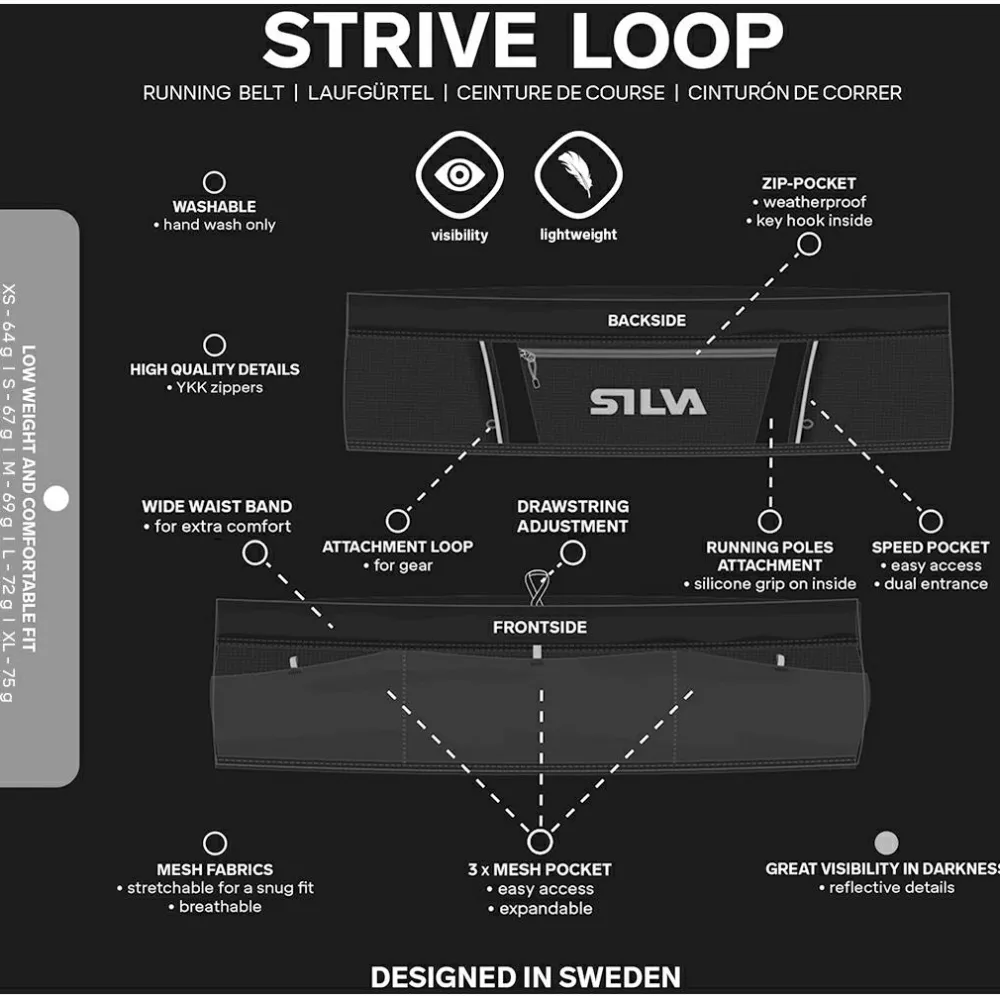 Silva - Strive Loop - Hüfttasche^ Laufausrüstung|Taschen