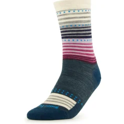 Outlet - Everyday Stitch Stripe Crew - Multifunktionssocken Merinosocken|Socken