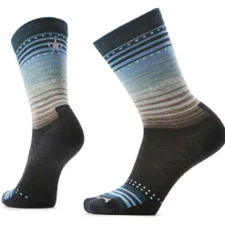Outlet - Everyday Stitch Stripe Crew - Multifunktionssocken Merinosocken|Socken
