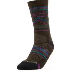 Smartwool - Hike Light Cushion Mountain Range Pattern Crew - Wandersocken