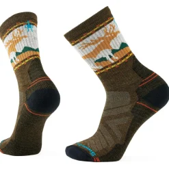 Smartwool - Hike Light Cushion Mountain Moose Crew Socks - Wandersocken^ Wandersocken|Merinosocken