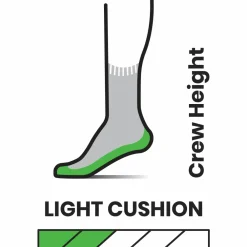 - Kid's Hike Light Cushion Crew - Multifunktionssocken>Smartwool Outlet