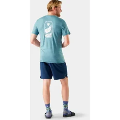Smartwool - Merino Hemp Blend Peak Pints Short - Merinoshirt^ Wanderbekleidung|Shirts, Hemden & Longsleeves