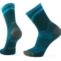 - Performance Run Zero Cushion Mid Crew Pattern - Laufsocken Merinosocken|Socken