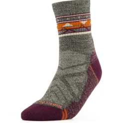 - Women's Hike LT Cushion Zig Zag Valley Mid Crew - Wandersocken Wandersocken|Merinosocken