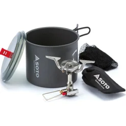 Soto - Amicus W/ Igniter + New River Pot Combo - Gaskocher^ Trekkingausrüstung|Outdoor-Küche