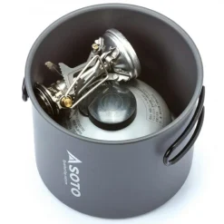 Soto - Amicus W/ Igniter + New River Pot Combo - Gaskocher^ Trekkingausrüstung|Outdoor-Küche