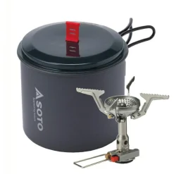 Soto - Amicus W/ Igniter + New River Pot Combo - Gaskocher^ Trekkingausrüstung|Outdoor-Küche