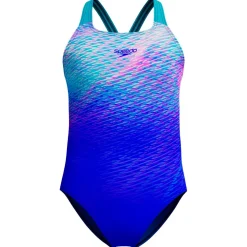 - Kid's Digital Placement Powerback - Badeanzug>Speedo Outlet