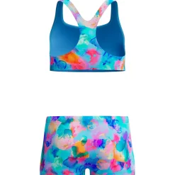 Hot - Kid's Print Racerback Two Piece - Bikini Bademode