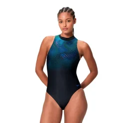 Speedo - Women's Print Hydrasuit One Piece - Badeanzug
