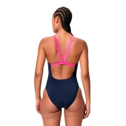 Speedo - Women's Solid Boom Leaderback One Piece - Badeanzug