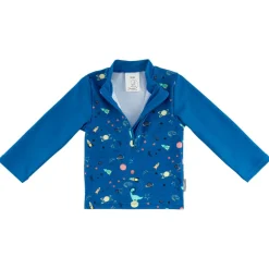 Sterntaler - Kid's Badeshirt Langarm Weltraum - Lycra
