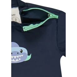 Sterntaler - Kid's Badeshirt Kurzarm Hai - Lycra