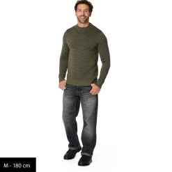 Stoic - Heavy MerinoKnit MMXX.Norrbotten Sweater - Merinopullover^ Alltagsbekleidung|Wanderbekleidung