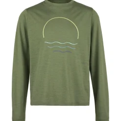 Best - Kid's Merino155 LaholmSt. Print L/S - Merinoshirt Kinder Alltagsbekleidung|Wanderbekleidung