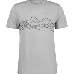 Stoic - Merino155 LaholmSt. Print T-Shirt Lines - Merinoshirt
