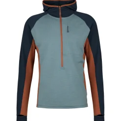 - Merino260 StadjanSt. 3/4 Zip w. Hood - Merinohoodie><noscript><img width=