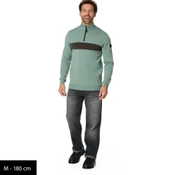 Best - MerinoFleece335 MMXX. Lulea II Half Zip - Merinopullover Trekkingbekleidung|Alltagsbekleidung