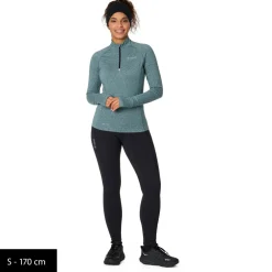 Hot - Women's HelsingborgSt. Performance L/S with Zip - Laufshirt Laufbekleidung|Wanderbekleidung