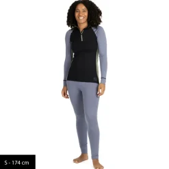 Discount - Women's Merino240 BengtSt. Half Zip - Merinounterwäsche Skibekleidung|Merinounterwäsche