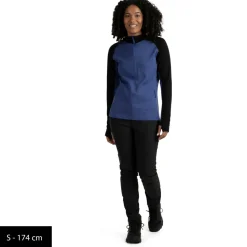 Stoic - Women's Merino260 StadjanSt. 3/4 Zip w. Hood - Merinohoodie^ Alltagsbekleidung|Wanderbekleidung