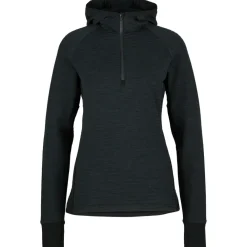 Stoic - Women's MerinoFleece260 FlenSt. Half Zip with Hood - Merinohoodie^ Trekkingbekleidung|Alltagsbekleidung