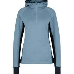 Stoic - Women's MerinoFleece260 FlenSt. Half Zip with Hood - Merinohoodie^ Trekkingbekleidung|Alltagsbekleidung